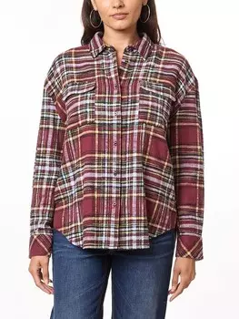 Блуза Scotch & Soda Hemd, бордо