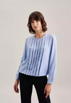 Блуза Seidensticker Shirt Regular, светло-синий