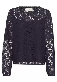 Блуза SILJA LONG SLEEVE Kaffe, фиолетовый