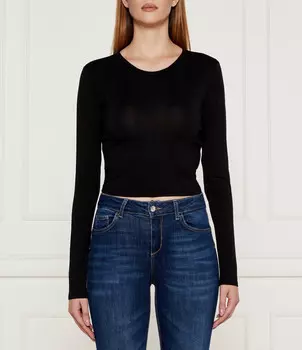 Блуза Silvian Heach Slim Fit, черный