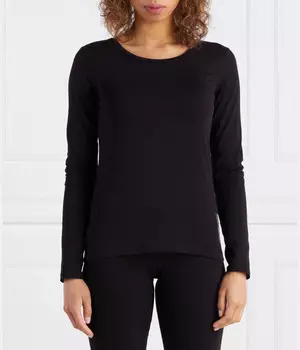 Блуза Slim Fit Ea7, черный