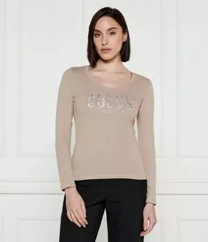 Блуза Slim fit Guess Jeans, желтый