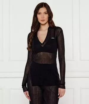 Блуза Slim fit Pinko, черный