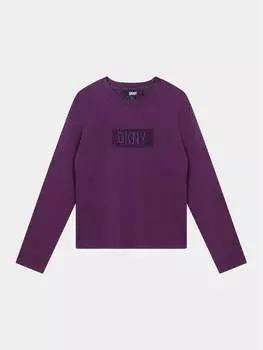 Блуза стандартного кроя Dkny, фиолетовый