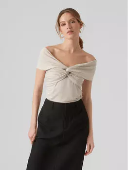 Блуза стандартного кроя Vero Moda, экрю