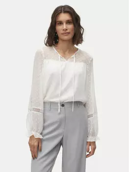 Блуза стандартного кроя Vero Moda, белый