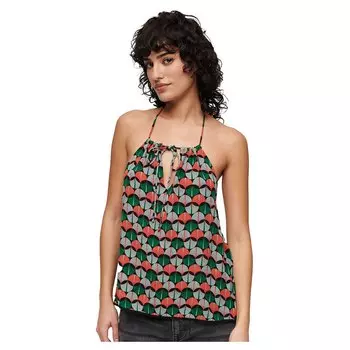 Блуза Superdry Printed Beach Halter, разноцветный