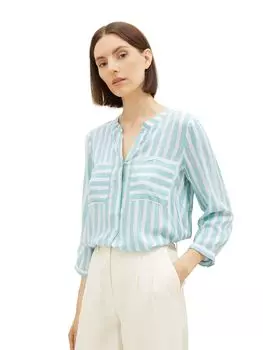 Блуза Tom Tailor STRIPED, разноцветный