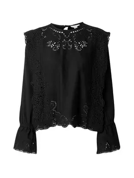 Блуза Topshop, черный