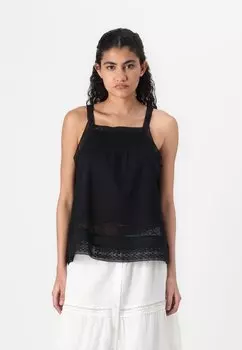 Блуза TRIM HALTER - Top GAP, черный