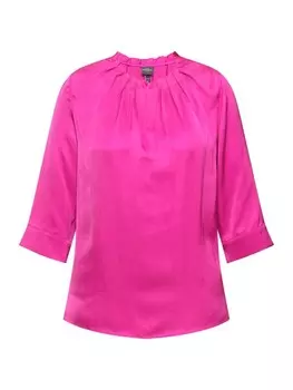 Блуза Ulla Popken Bluse, цвет magenta