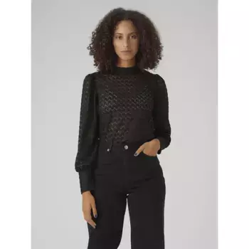 Блуза Vero Moda Becca, черный
