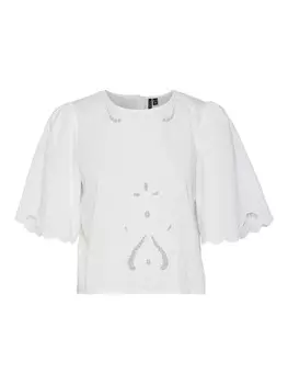 Блуза VERO MODA Blouse ELENA, белый