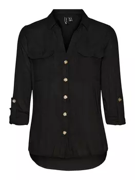 Блуза Vero Moda Bumpy, черный