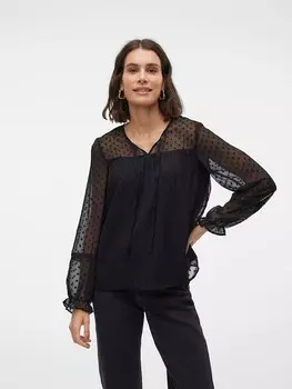 Блуза Vero Moda, черный