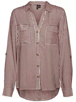 Блуза Vero Moda, цвет braun/wei