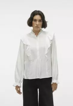 Блуза Vero Moda, цвет bright white