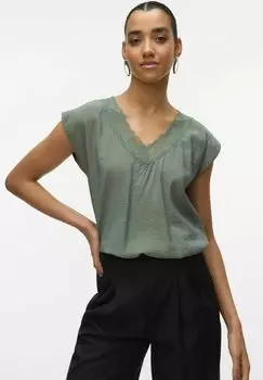 Блуза Vero Moda, цвет Laurel Wreath