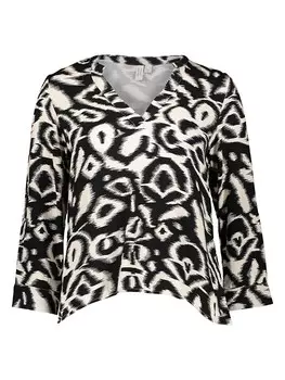 Блуза Vero Moda, цвет schwarz/creme