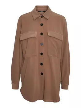 Блуза Vero Moda Hemd, кэмел