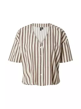 Блуза Vero Moda JESMILO, бежевый