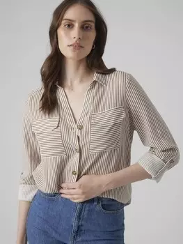 Блуза Vero Moda, коричневый