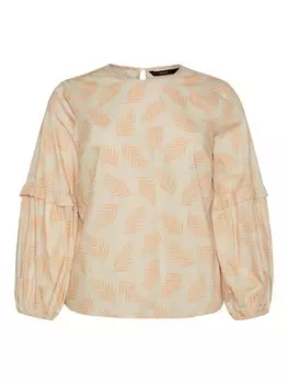 Блуза Vero Moda, кремовый