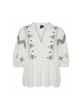 Блуза Vero Moda, кремовый