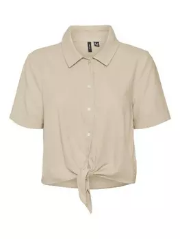 Блуза Vero Moda Mymilo, коричневый