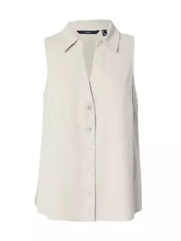 Блуза Vero Moda MYMILO, светло-серый