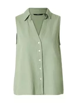 Блуза Vero Moda MYMILO, светло-зеленый