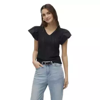 Блуза Vero Moda Naja, черный
