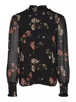 Блуза VERO MODA Smilla, черный