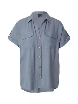 Блуза VERO MODA VMBUMPY, дымно-синий
