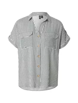 Блуза VERO MODA VMBUMPY, темно-зеленый