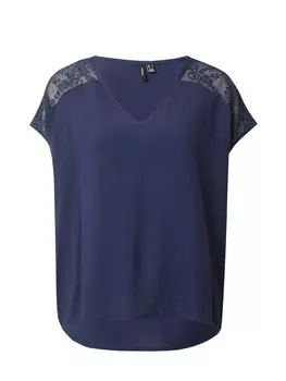 Блуза VERO MODA VMRusk, темно-синий