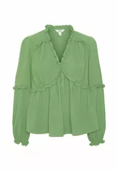 Блуза Vero Moda, зеленый