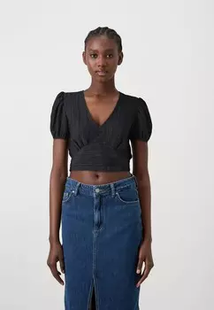 Блуза VMANDREA CROPPED Vero Moda, черный