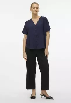 Блуза VMAVERY Vero Moda, темно-синий