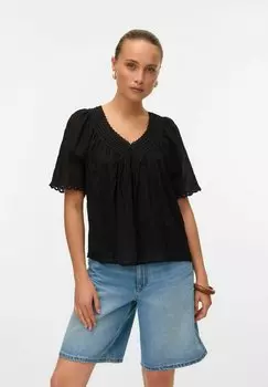 Блуза VMDAFFA Vero Moda, черный