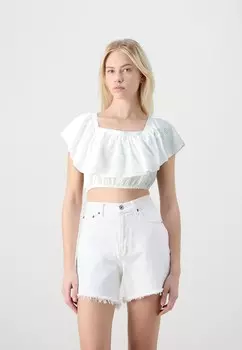Блуза VMIBIZA CROP Vero Moda, белый