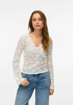 Блуза VMILLA Vero Moda, белый