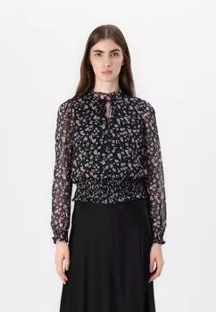 Блуза VMMILLA SMOCK Vero Moda, черный