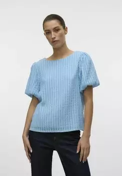 Блуза VMNOMI Vero Moda, синий