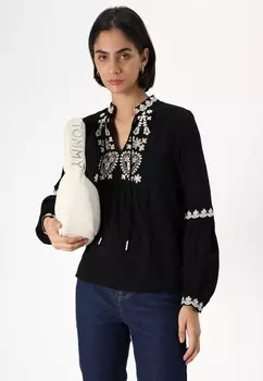 Блуза VMRITAH Vero Moda Tall, черный