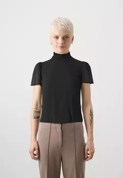 Блуза VMSMILLA HIGHNECK Vero Moda, черный