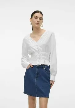 Блуза VMTHEODORA Vero Moda, белый