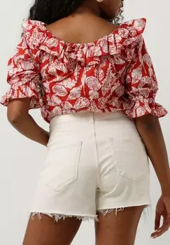 Блуза WITH RUFFLESDA Scotch & Soda, красный
