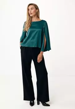 Блуза WITH SLEEVE SPLIT Mexx, темно-зеленый