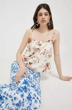 Блузка Abercrombie & Fitch, коричневый